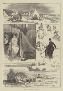Sketches of the Camp at Wimbledon